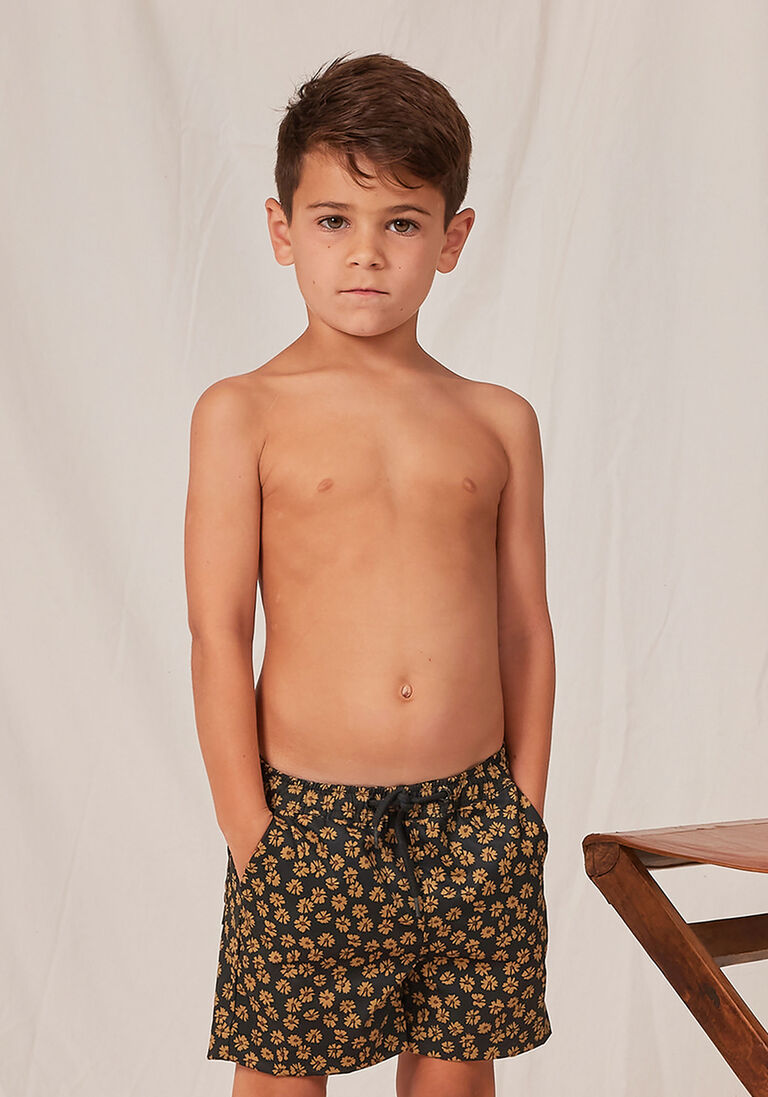 RYLEE + CRU zwarte rylee + cru  boys boardshort