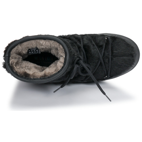 Moon Boot - MOON BOOT MONACO LOW FUR WP - Noir