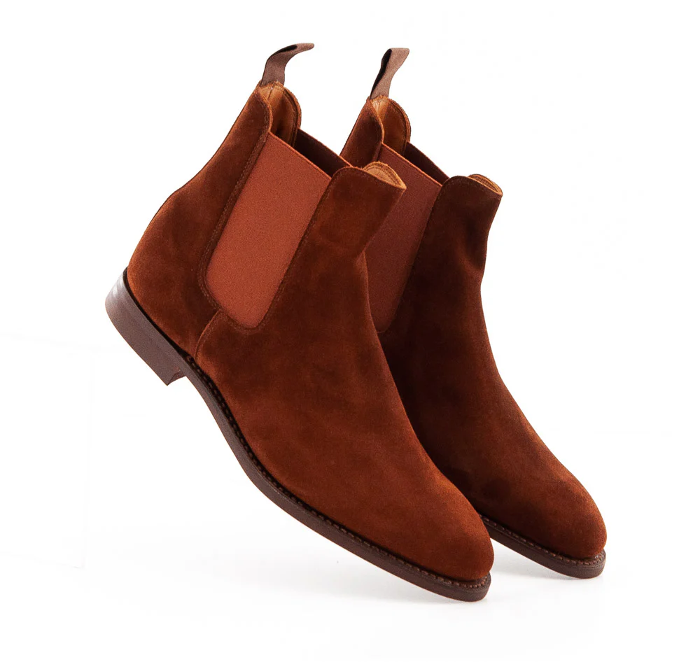 CROCKETT AND JONES - BONNIE SUEDE POLOBROWN