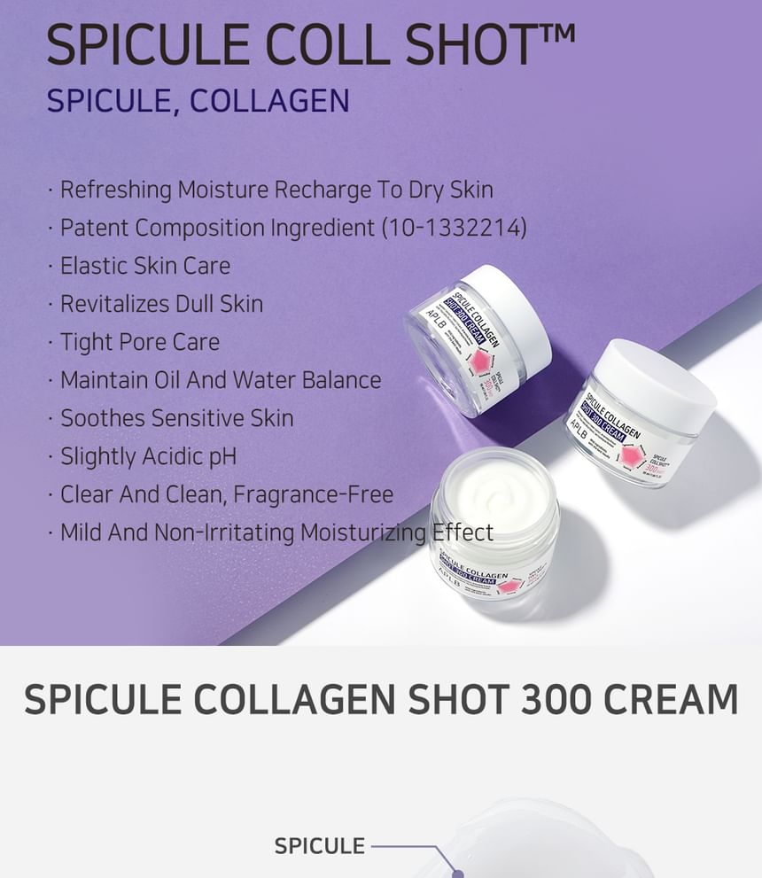 APLB - Spicule Collageen Shot 300 Crème