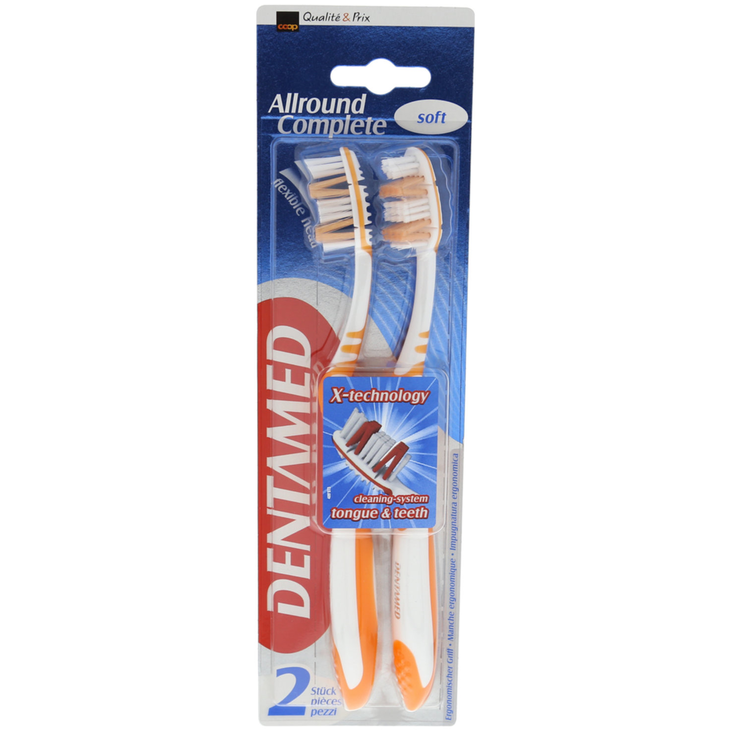 Dentamed Allround Complete Flexible Head soft 2 Stück