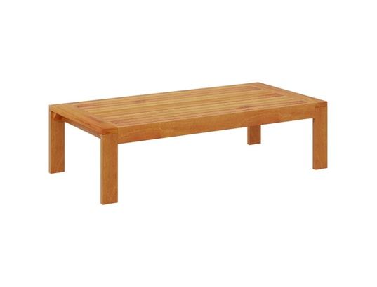 VIDAXL - Canapé Table de jardin 100x50x27 cm bois d'acacia solide