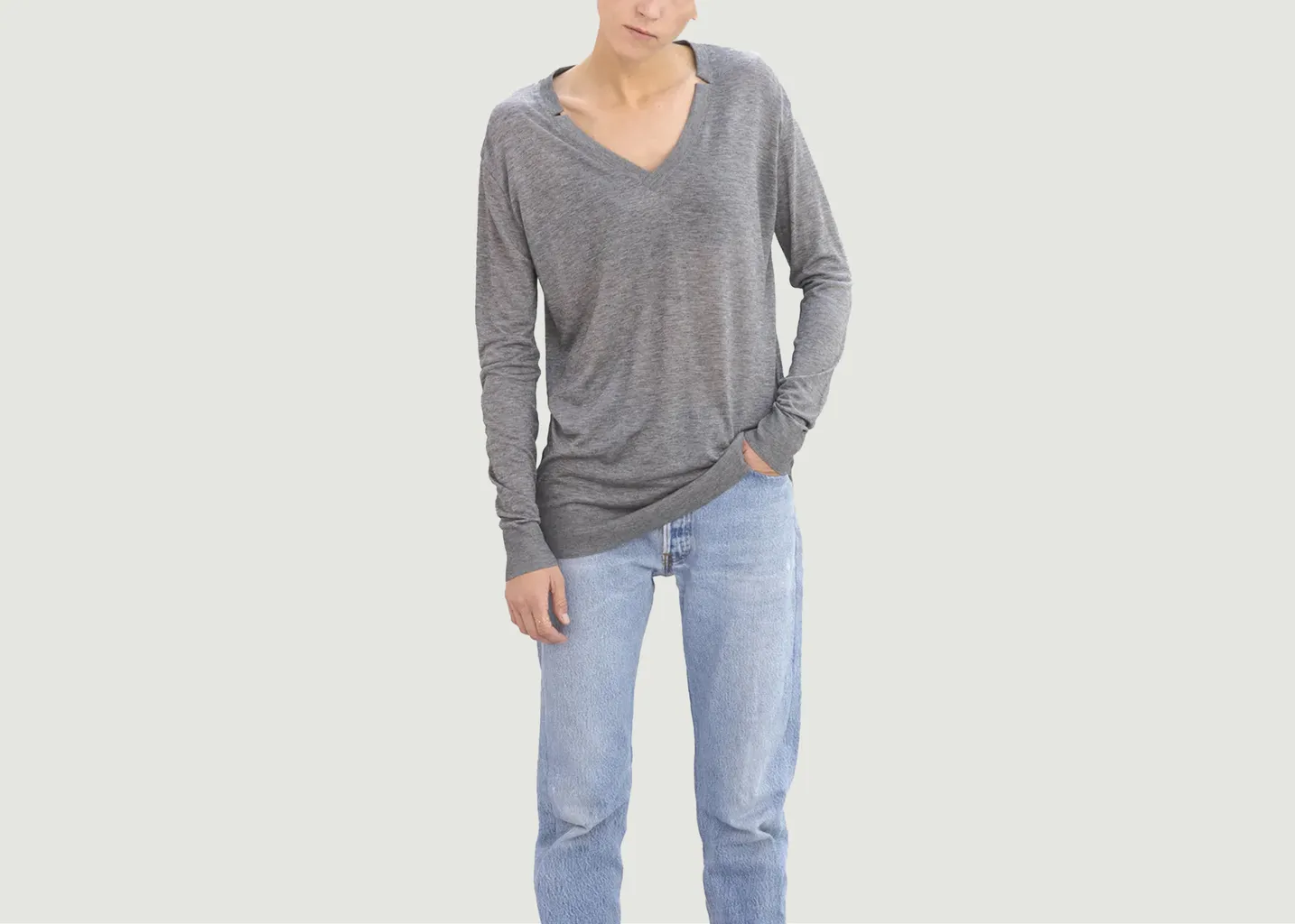 Pull fin John Sarah de Saint Hubert