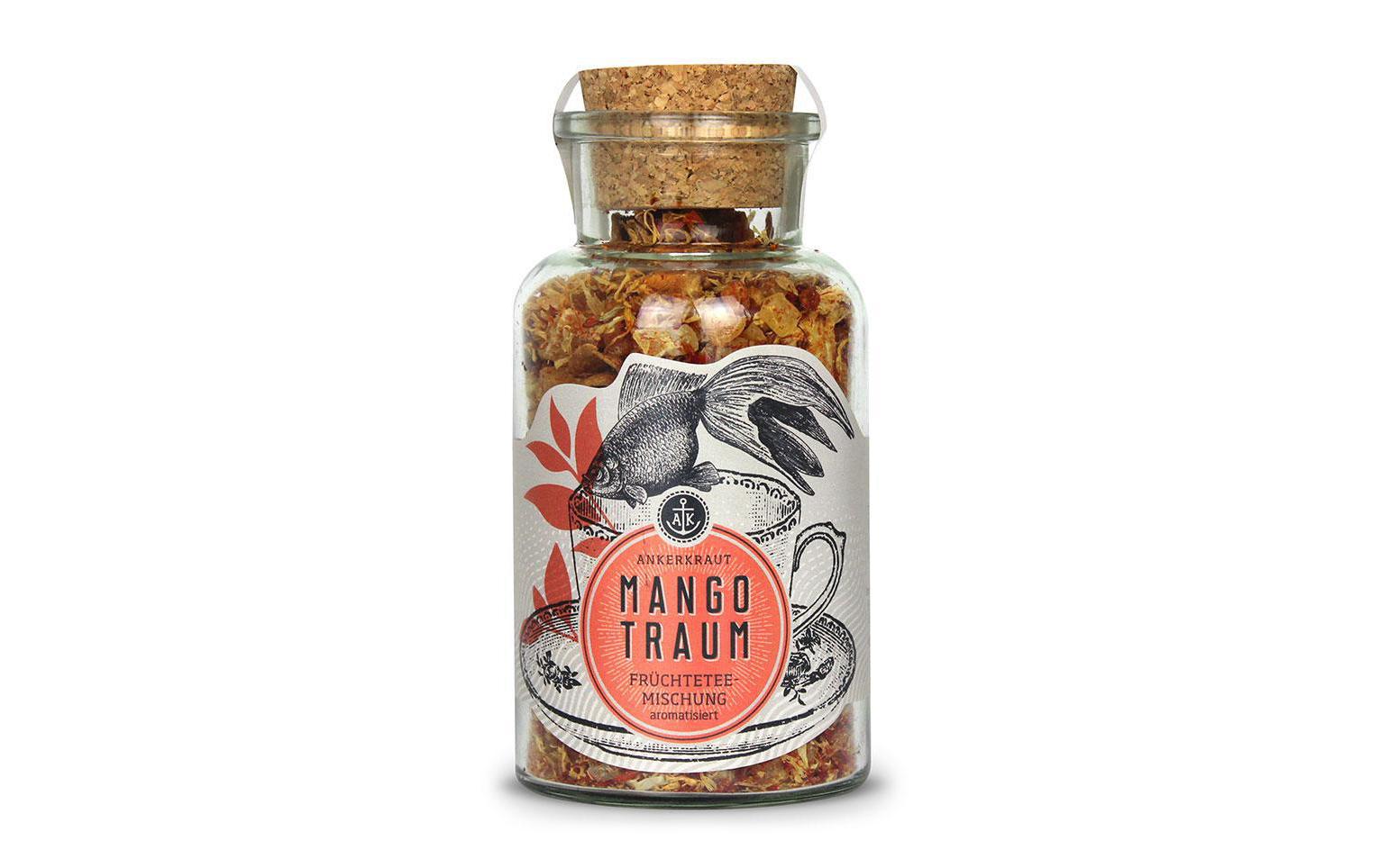 Teemischung  Mangotraum Früchtetee 170 gFrüchteteemischung, aromatisiert