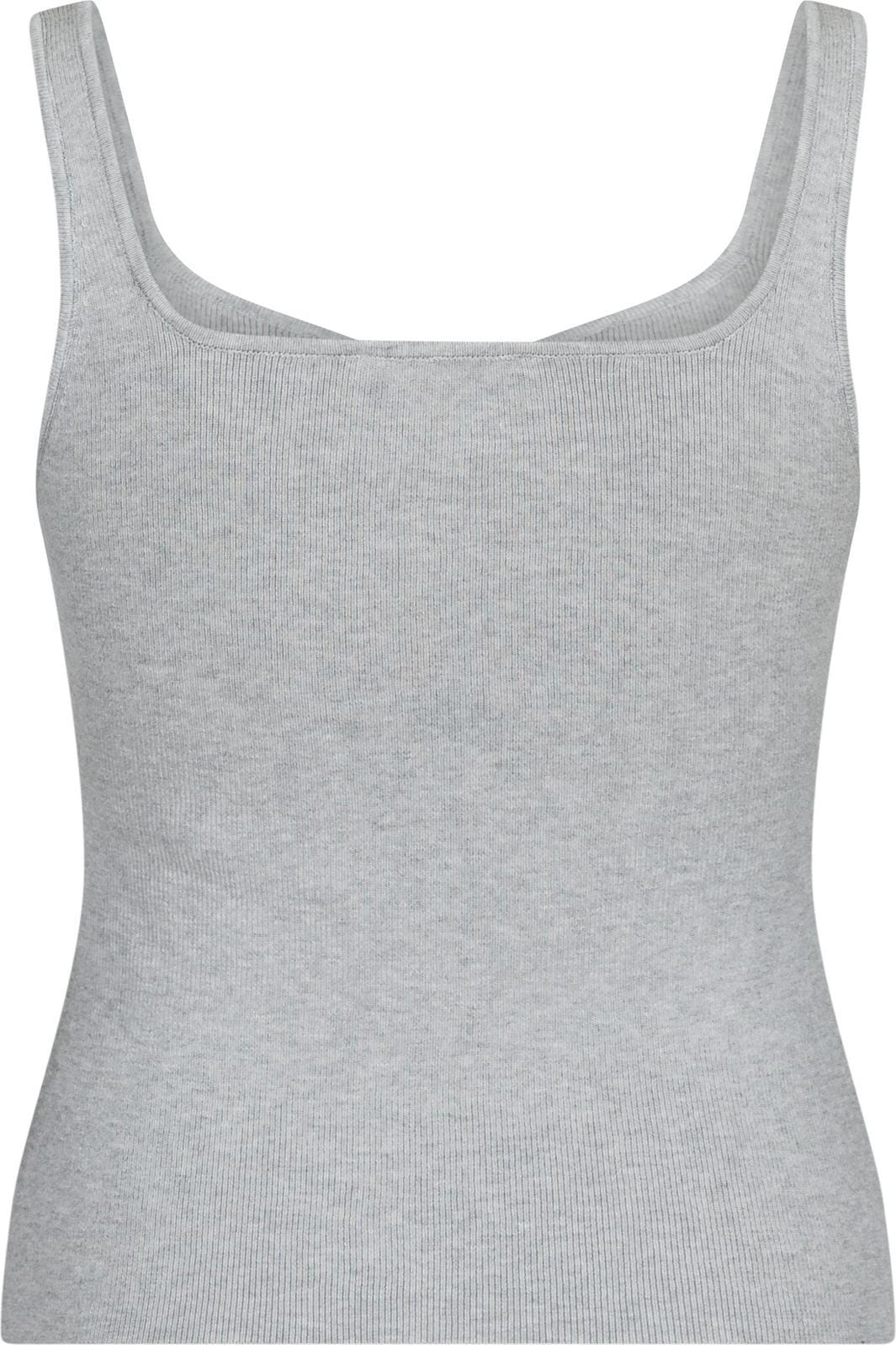 Neo Noir Hanora Knit Top light grey melange