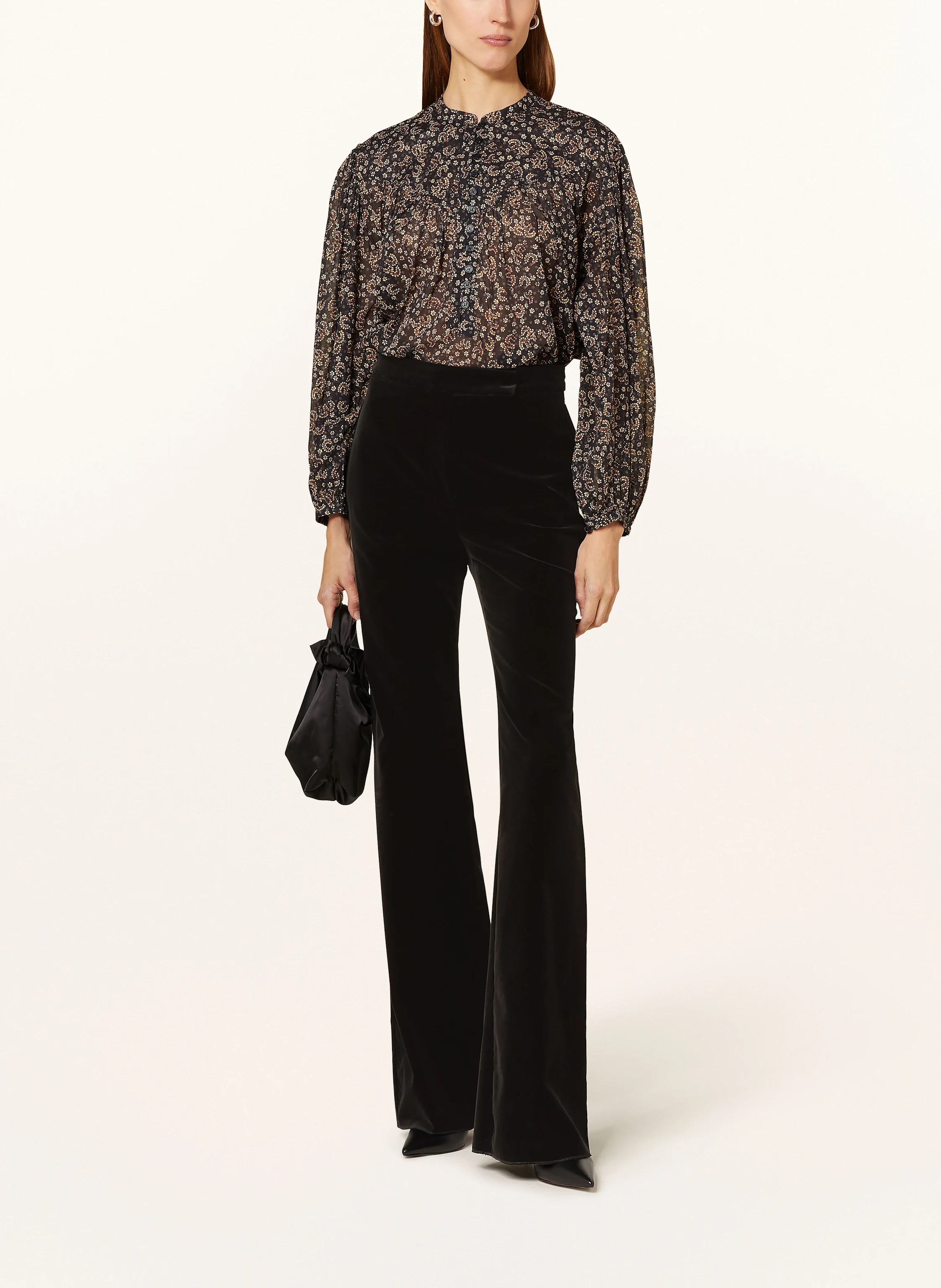 Max Mara STUDIO Marlenehose ACETO aus Samt