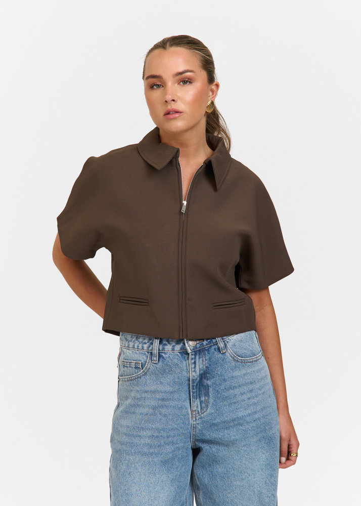Phien top choco bruin