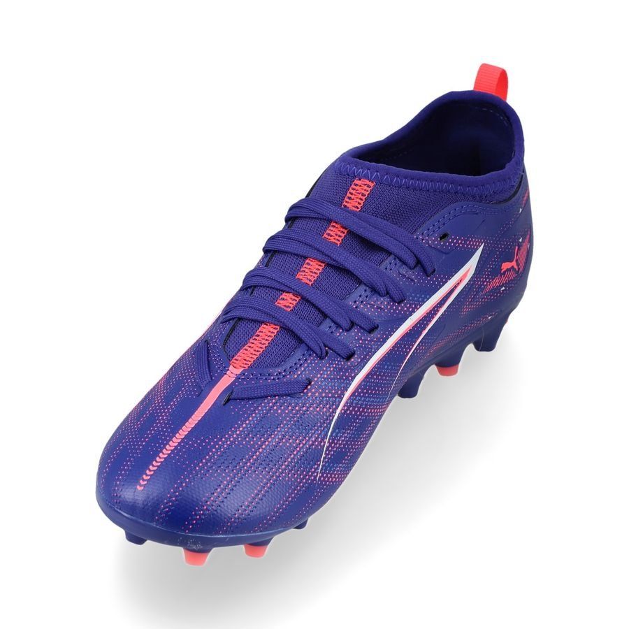 PUMA Ultra 5 Match MG Formula - Lapis Lazuli/Blanc/Crépuscule Enfant