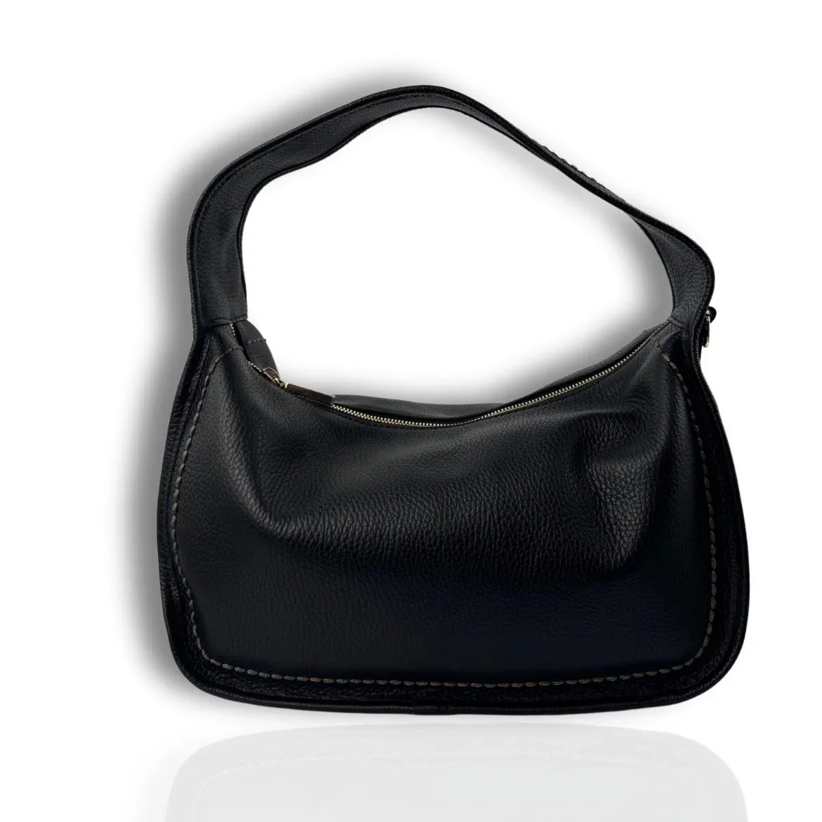 Plinio Visona | 23596 | Leren schoudertas