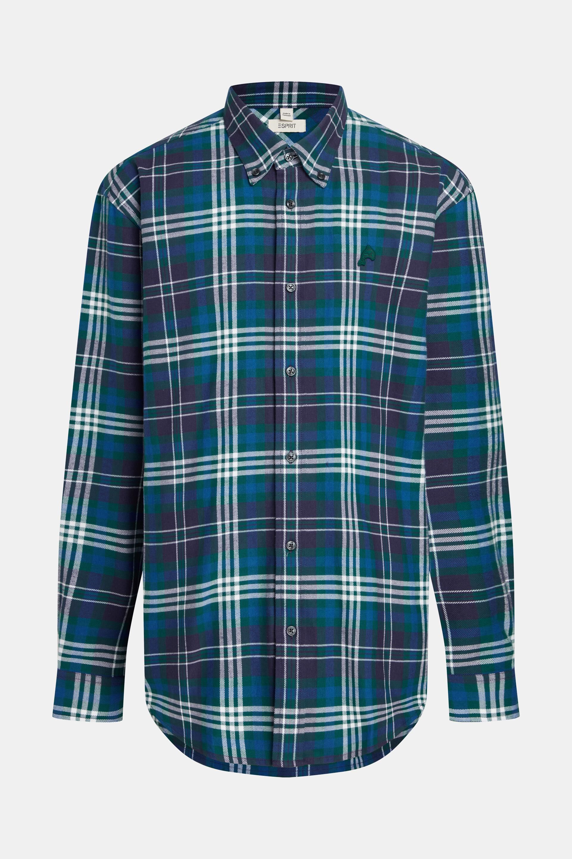 Chemise en flanelle à carreaux