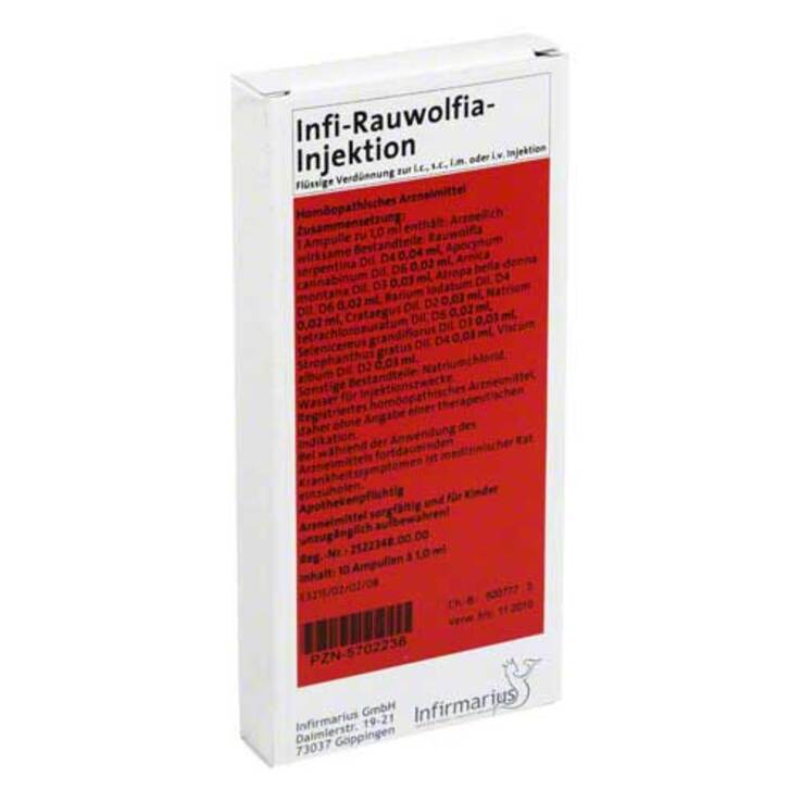 INFI Rauwolfia Injektion, 10X1 ml