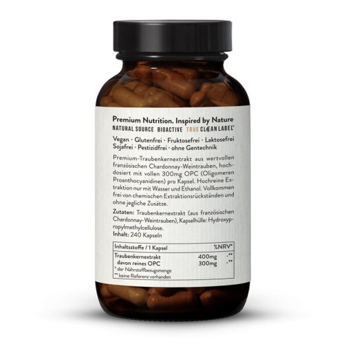 Sunday Natural Products OPC300Traubenkernextrakt