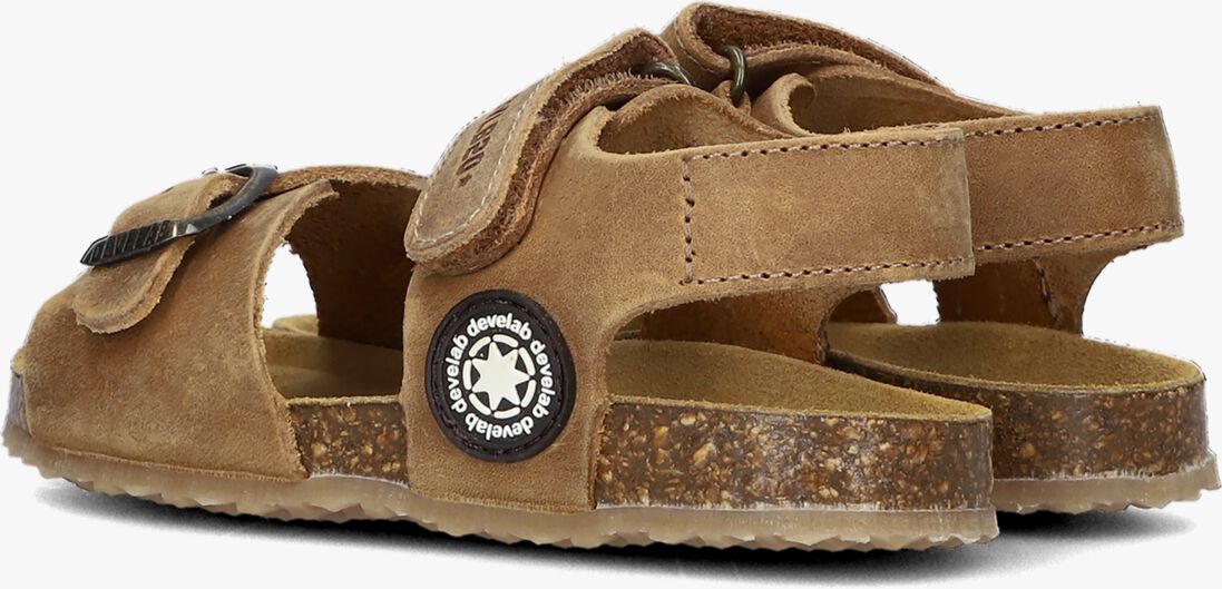 DEVELAB cognac develab sandalen 48205