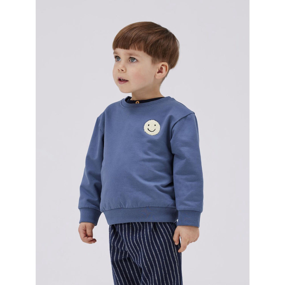 Køb Name It China Blue Sumo Regular Sweatshirt