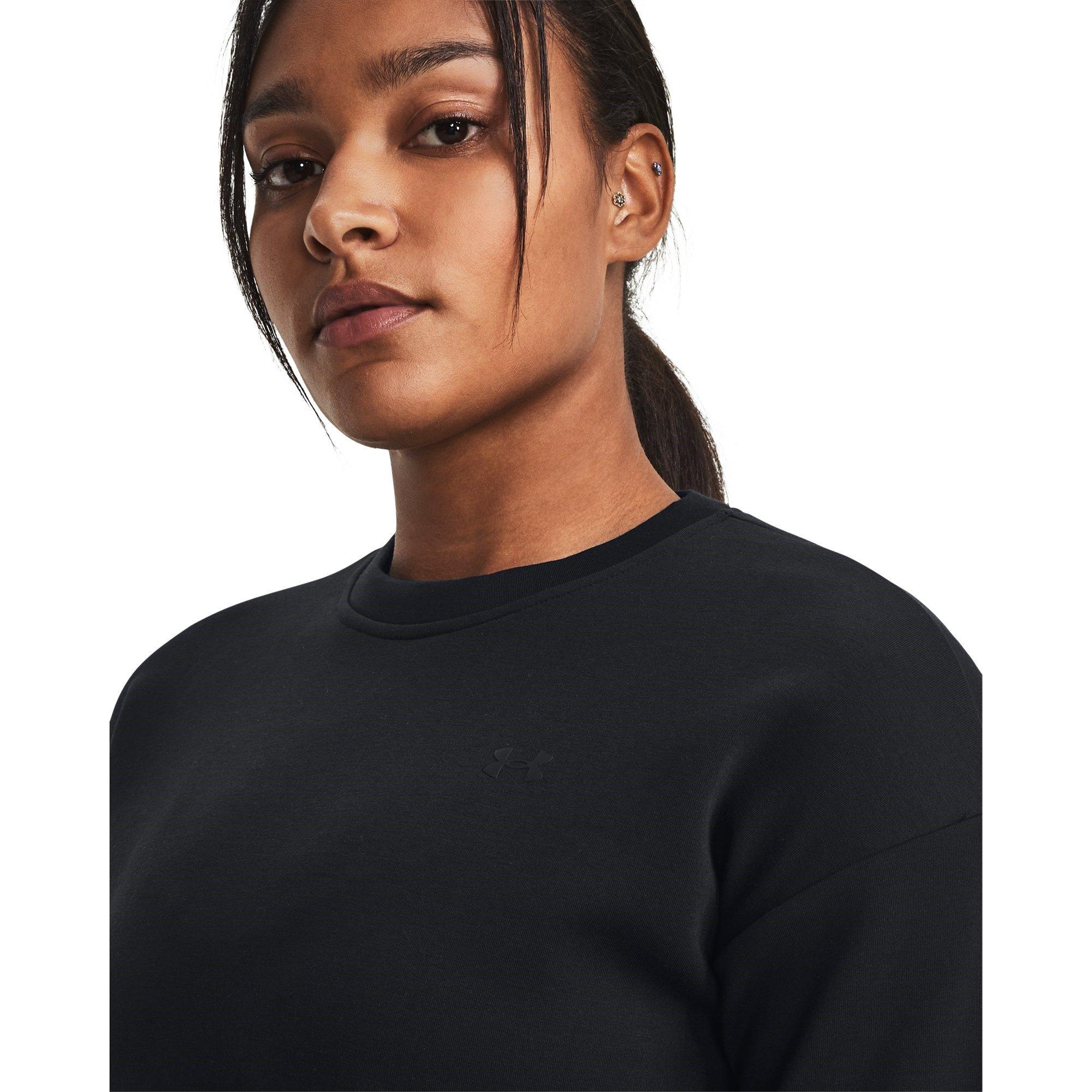 Under Armour UA Unstoppable Fleece Crew Sweatshirt Womens