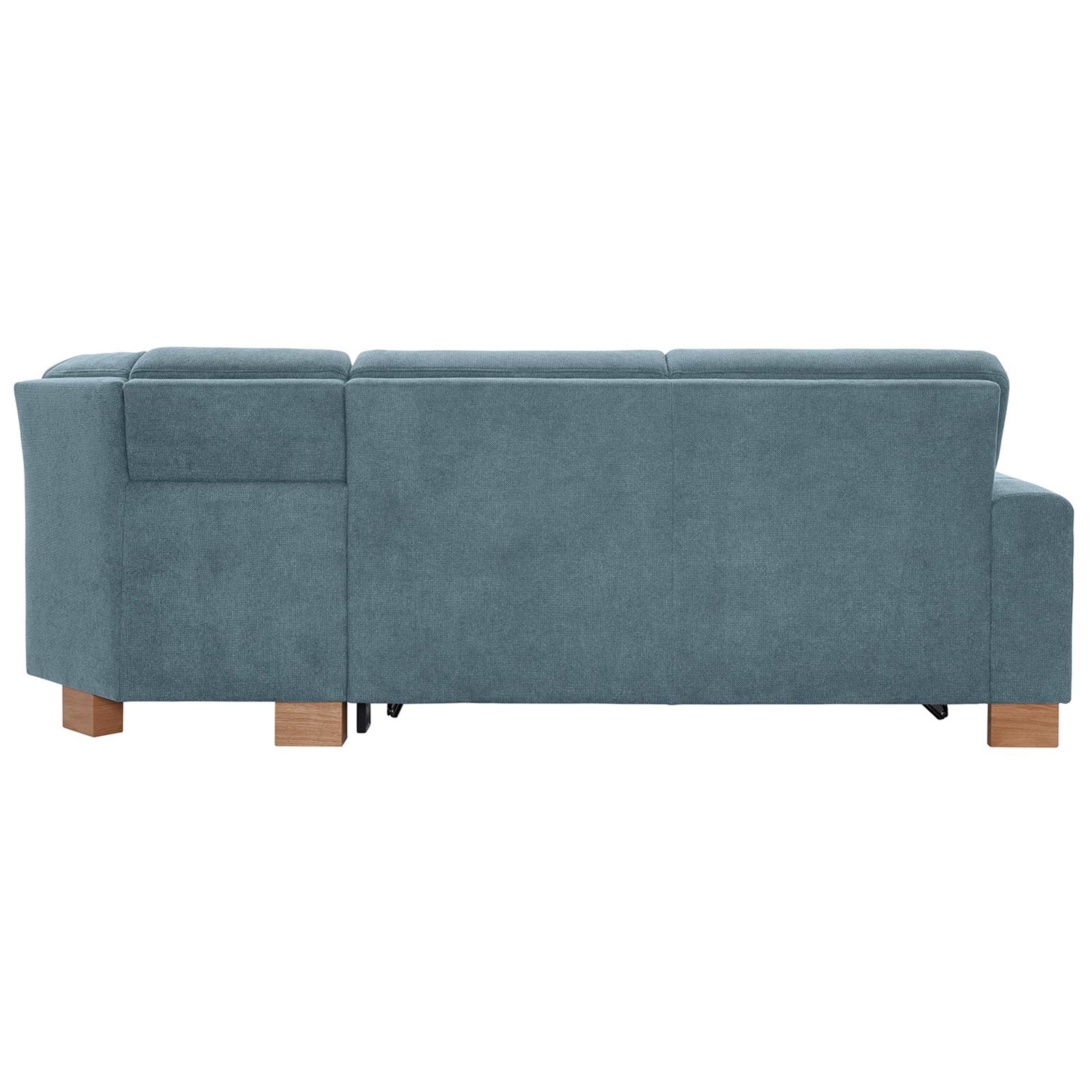 polsterpower Ecksofa - Belle ice - Basismodell - Ottomane rechts