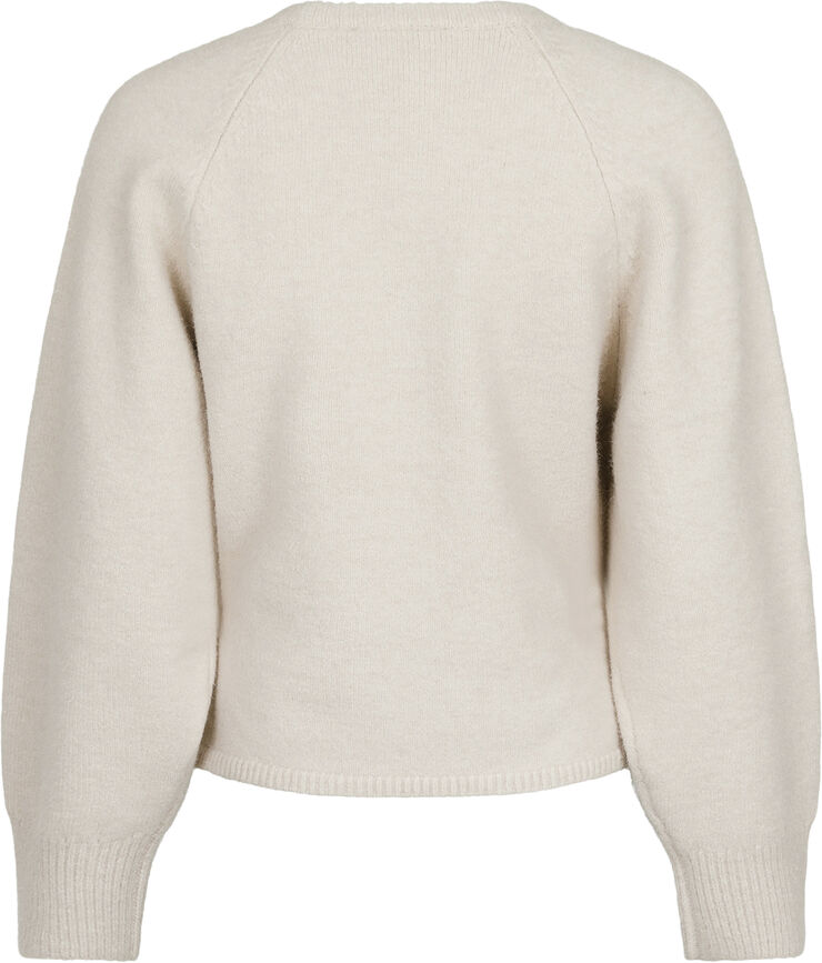 Neo Noir Rex Knit Blouse Hvid