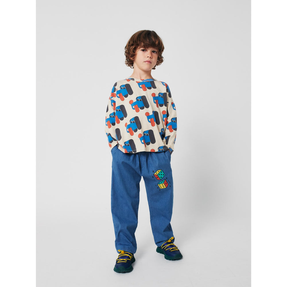 Køb Bobo Choses Offwhite Doggy Mate All Over Bluse