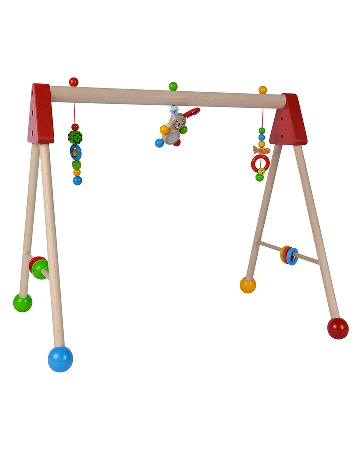 Spielbogen BUNTER HASE aus Holz