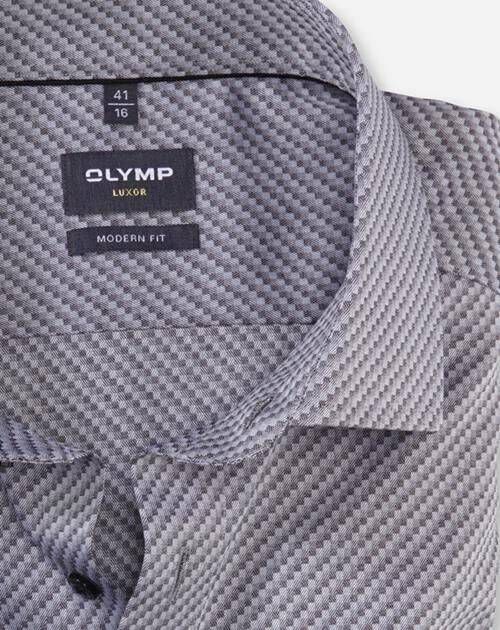 OLYMP| Herren Hemd LUXOR Modern Fit Langarm