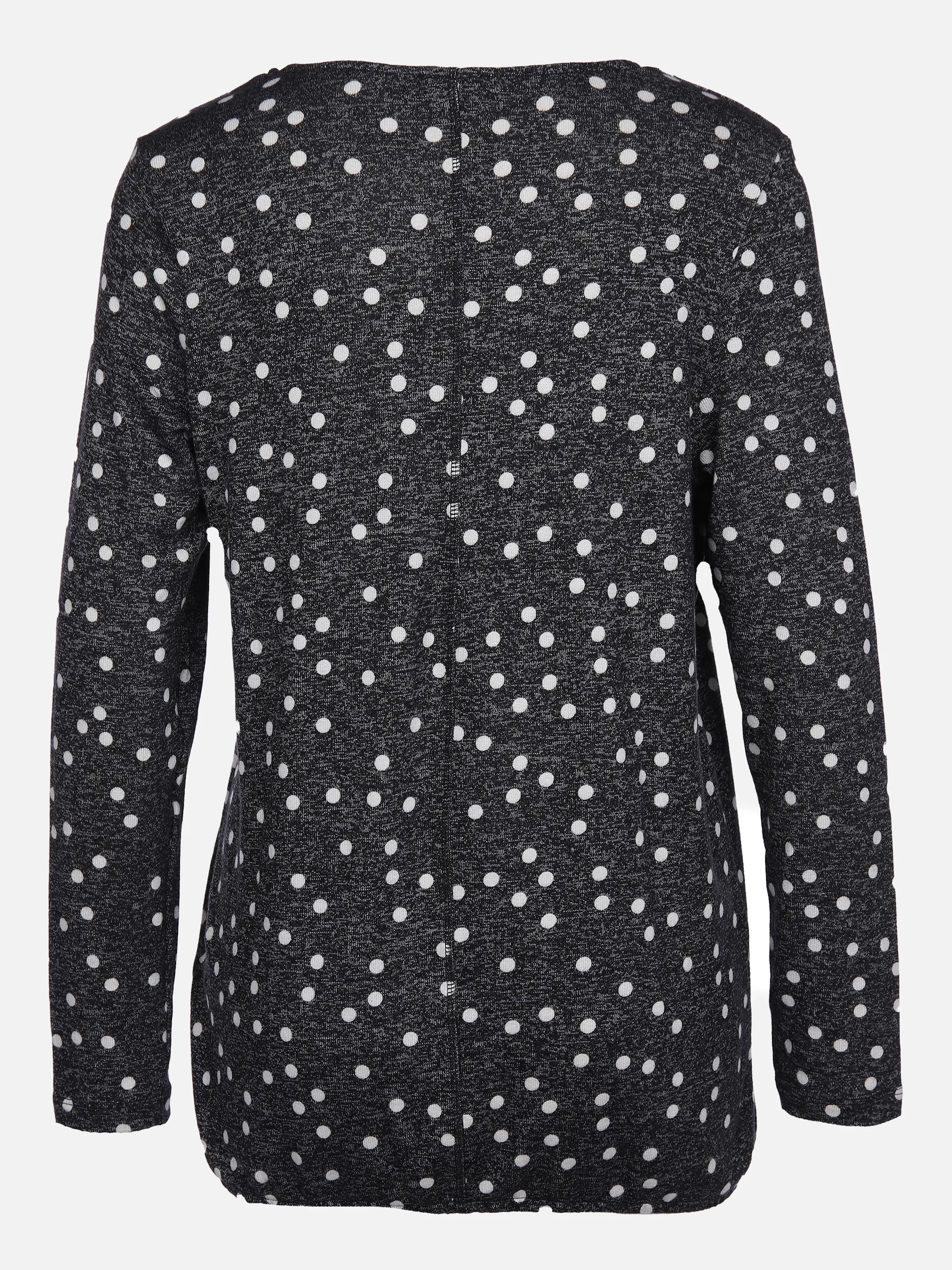 Damen Flauschshirt mit Punkten