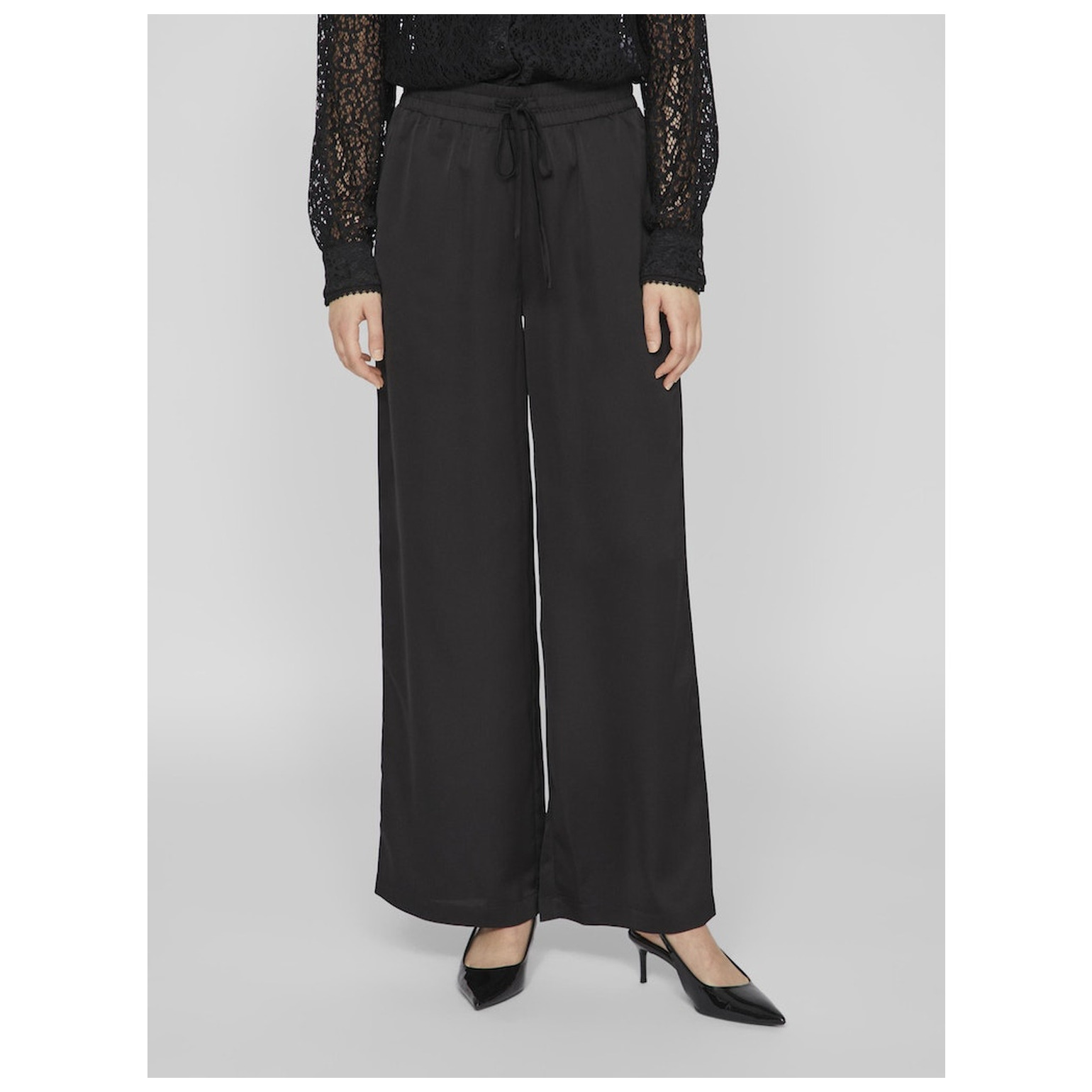Vila VIELLETTE HW WIDE PANTS-NOOS