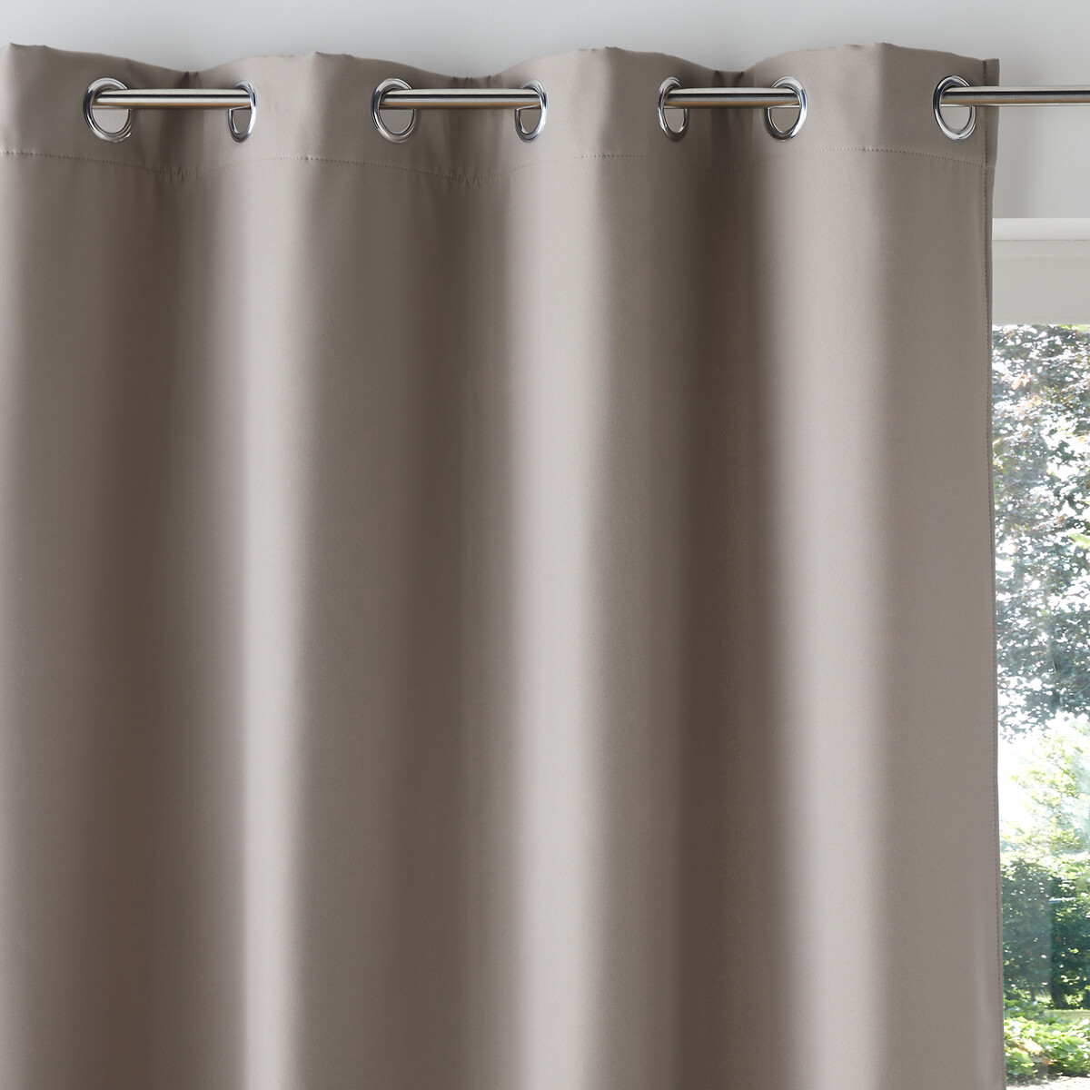 LA REDOUTE INTERIEURS<br>Cortina térmica de lã com ilhós, Tobison