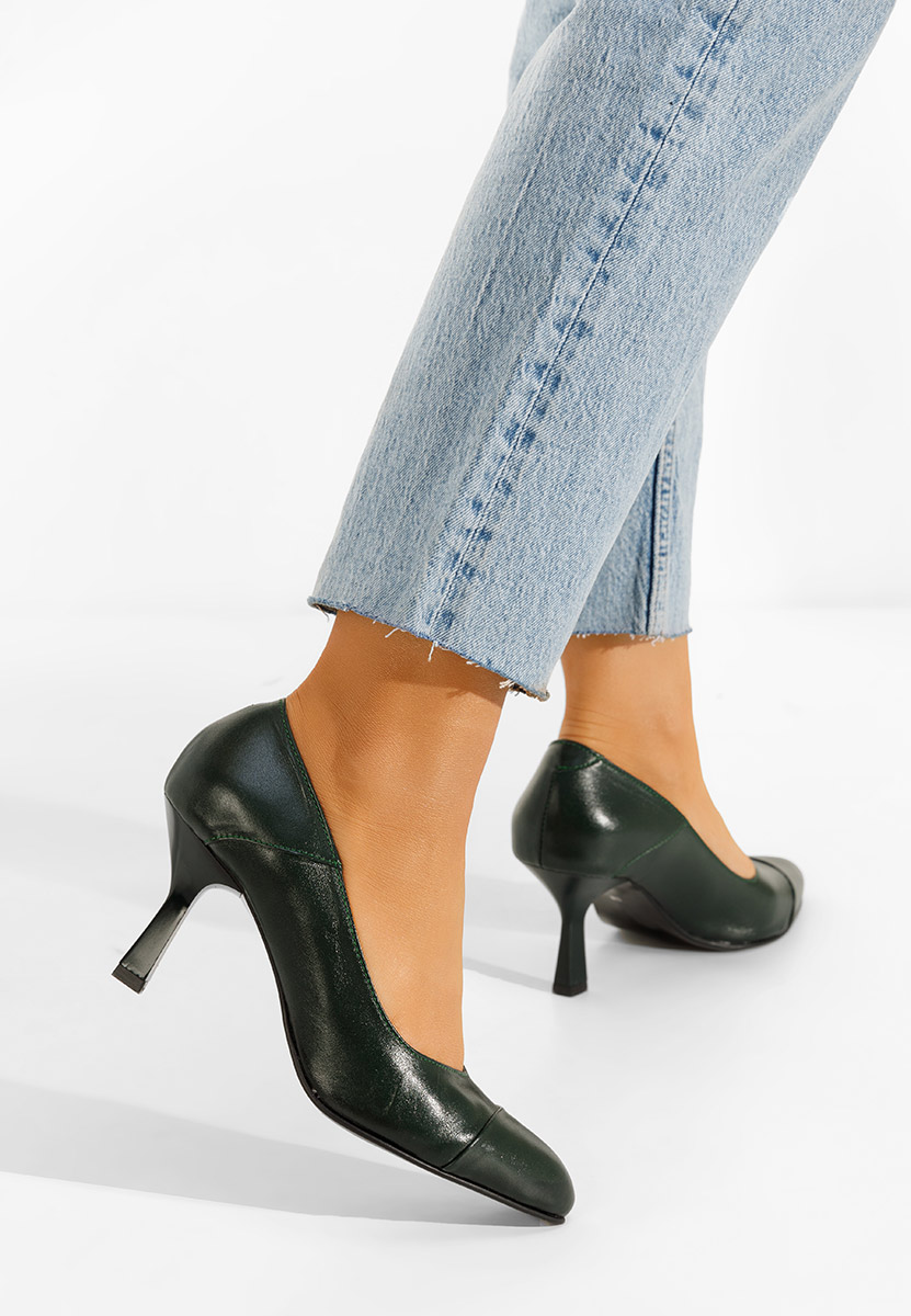 Chaussures à talon verts Colie