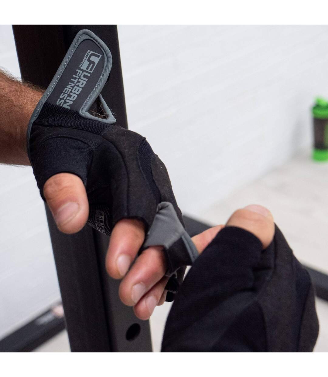 Urban Fitness Equipment - Gants d'entraînement PRO GEL - Adulte (Noir / gris) - UTRD220