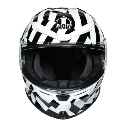 Casque AGV K-6 - SECRET - Noir / Blanc