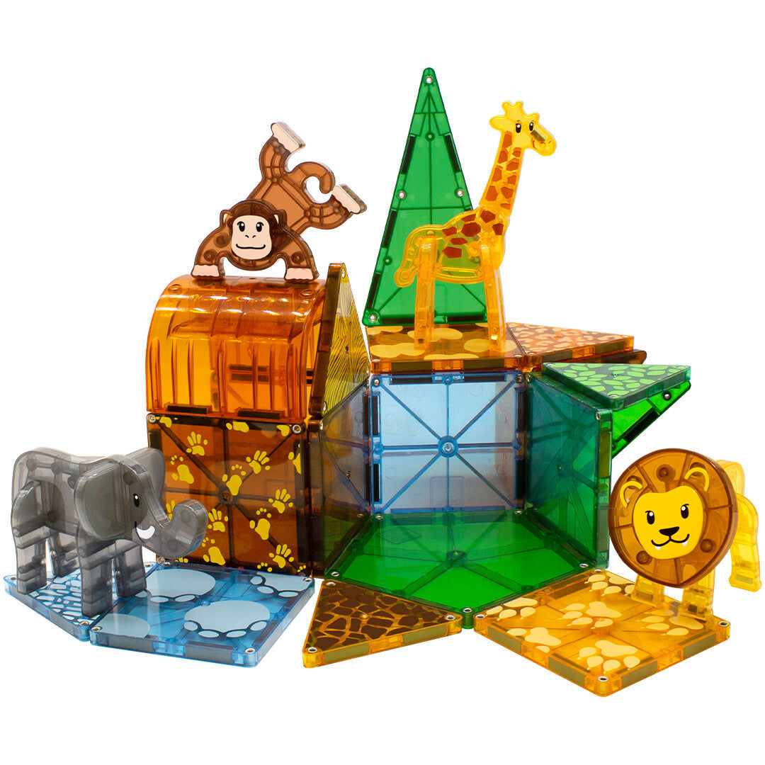 MAGNA-TILES safari animals - 25st