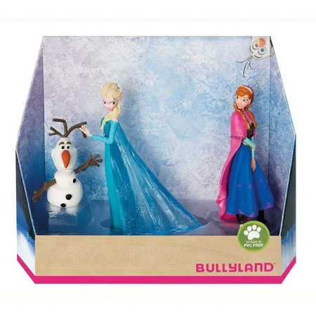 Bullyland 13446 Disney Die Eiskönigin Elsa, Anna und Olaf