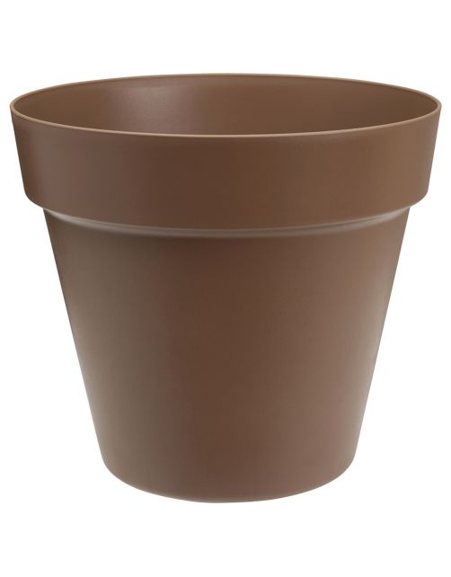 Easyday Bloempot Smile Bruin - Buitenpot
