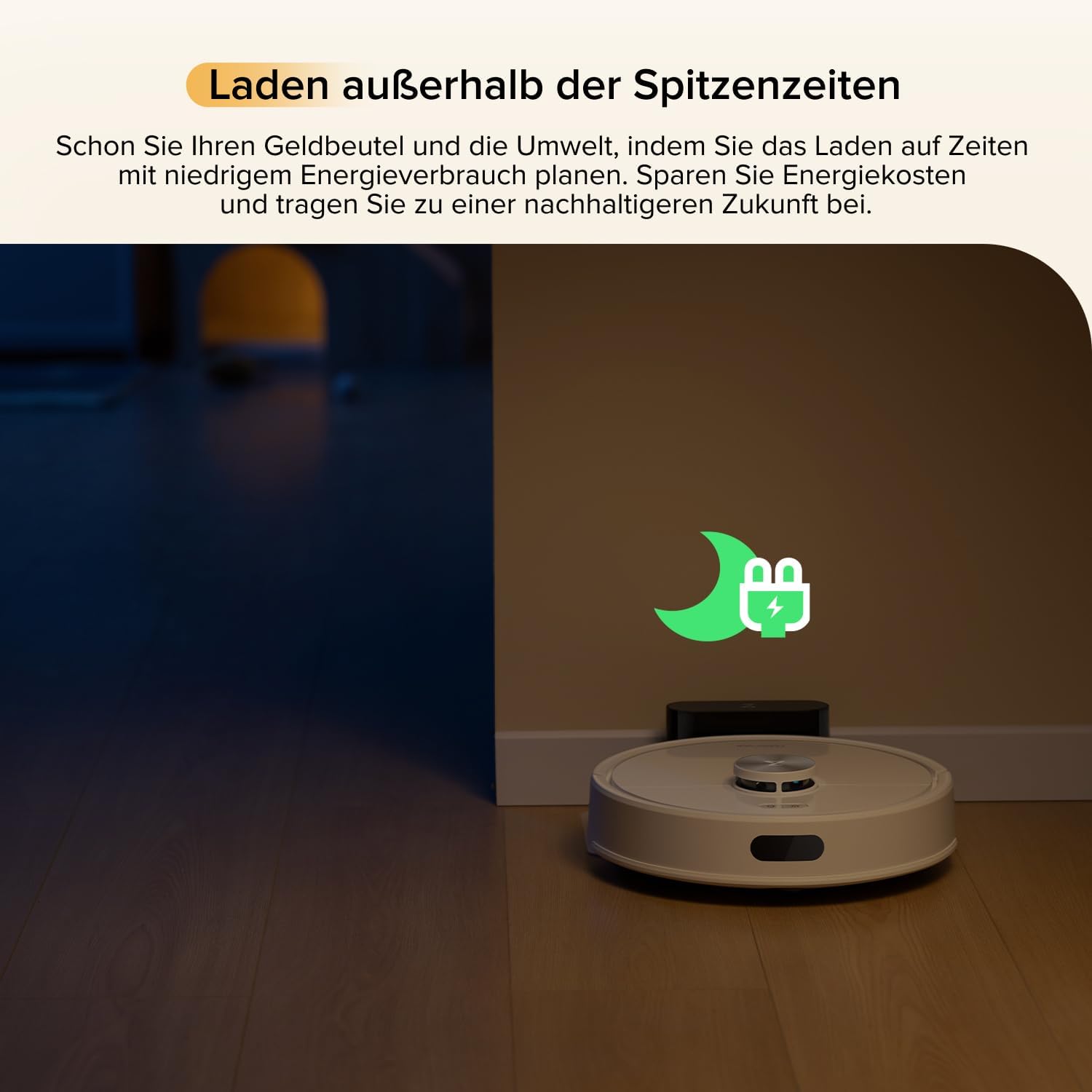 roborock Q7 M5 Saugroboter mit Wischfunktion, 10.000Pa Starker Saugkraft, Dual Anti-Tangle-System, 150Min Laufzeit, LiDAR Navigation, Staubsauger Roboter für Teppich, Tierhaare, APP Steuerung(Weiß)