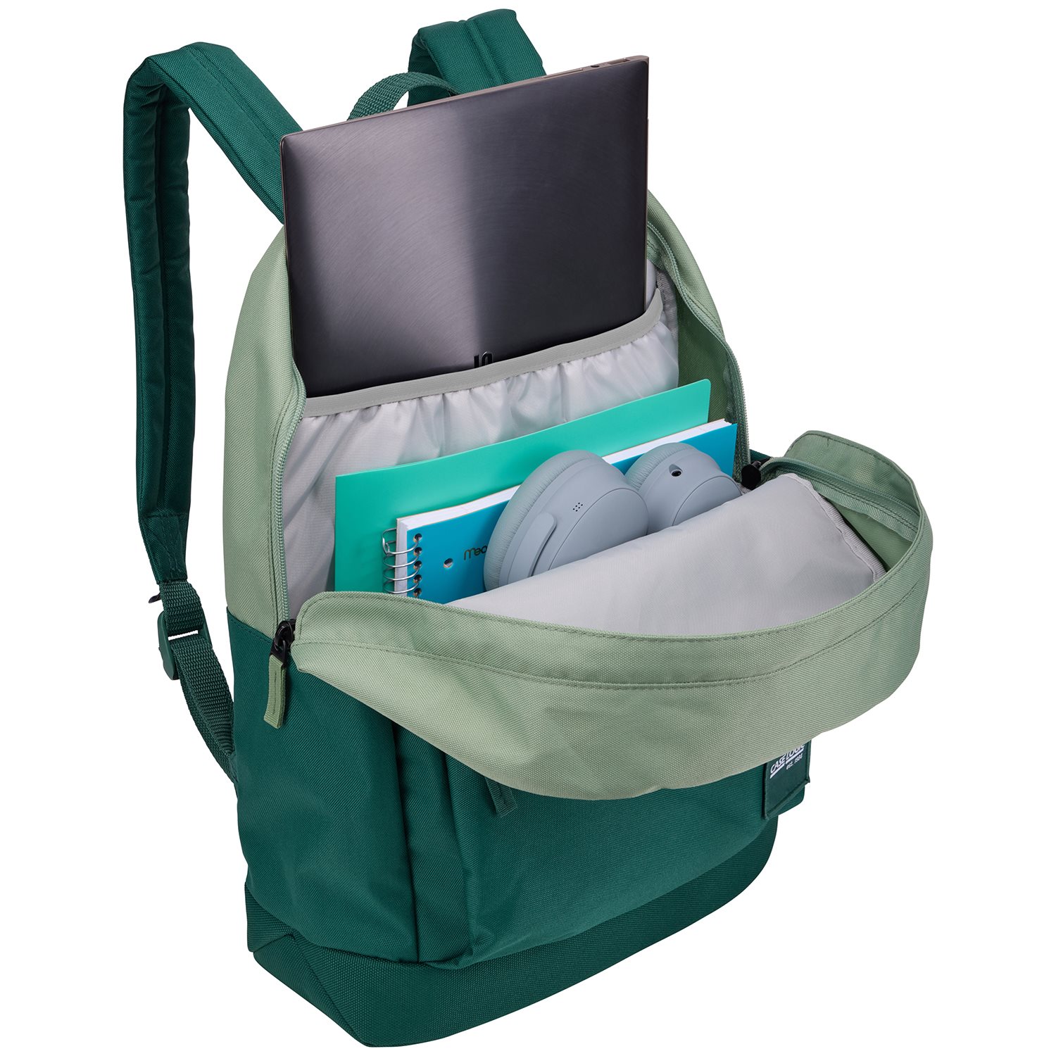 Case Logic Campus Commence Recycled Backpack 24L islay green/smoke pine