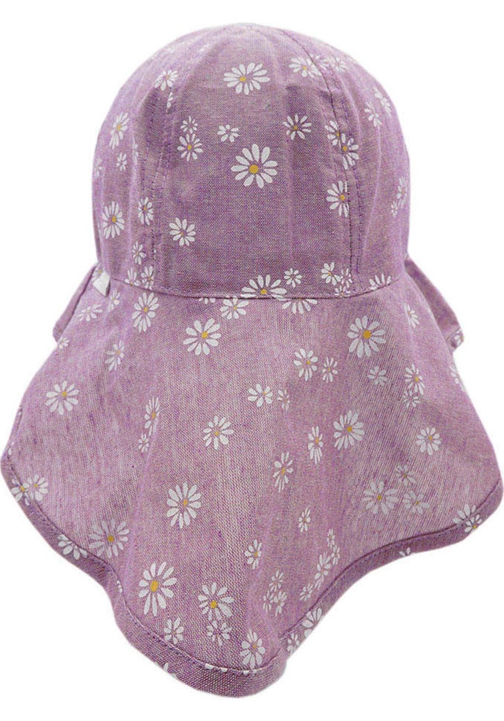 MAXIMO Sonnenhut allover mit Blümchenprint- Mini Girl Flapper