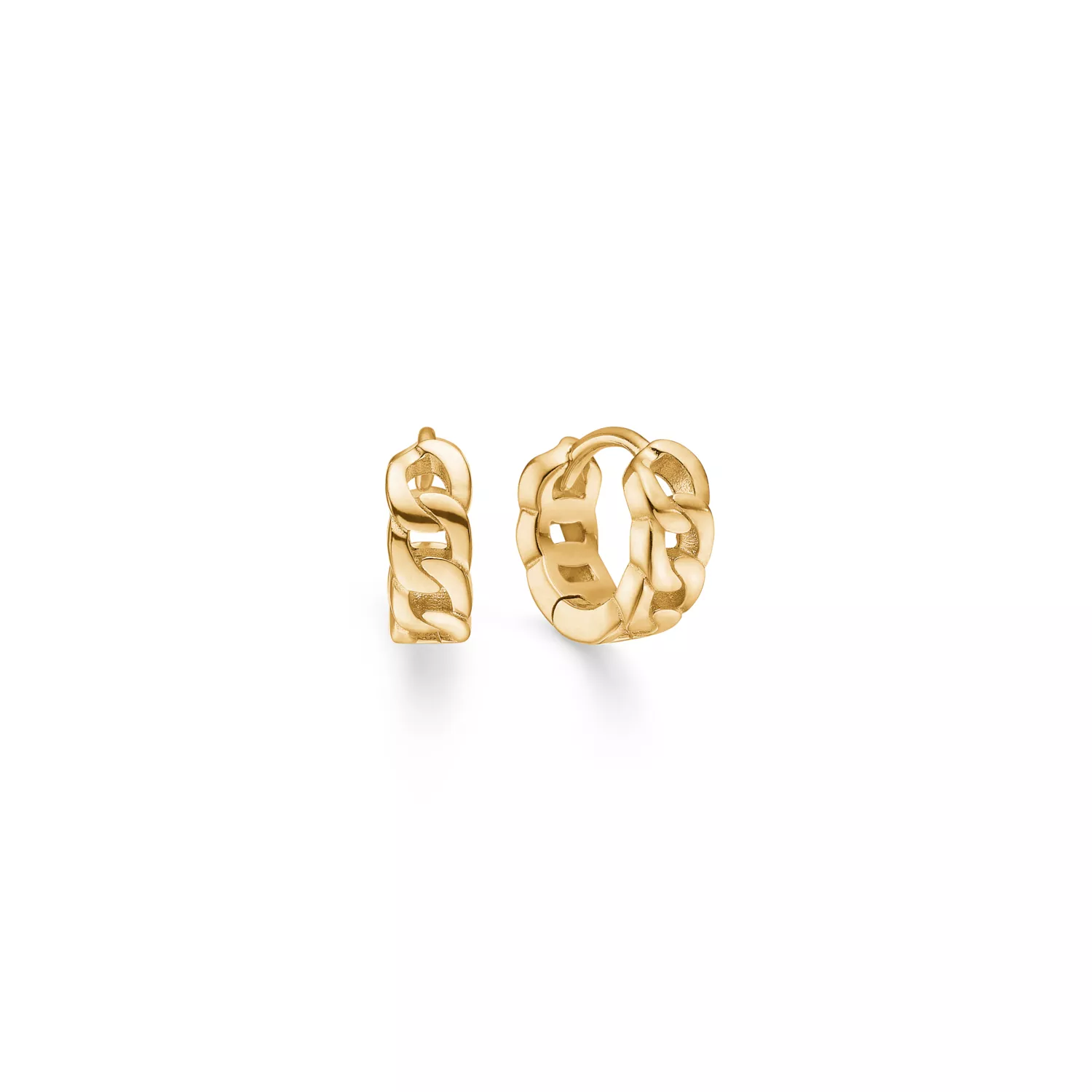 Avilé Jewelry Panzer Øreringe 18 kt. Forgyldt Sølv Di006-GP