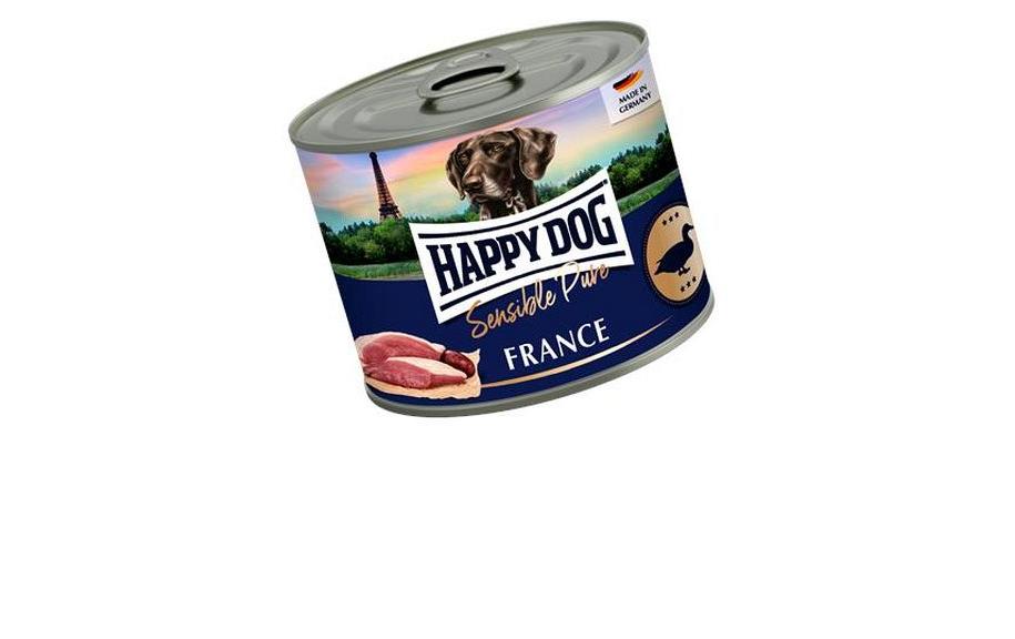Nassfutter Sensible Pure France Ente, 200 gAlleinfuttermittel für ausgewachsene Hunde