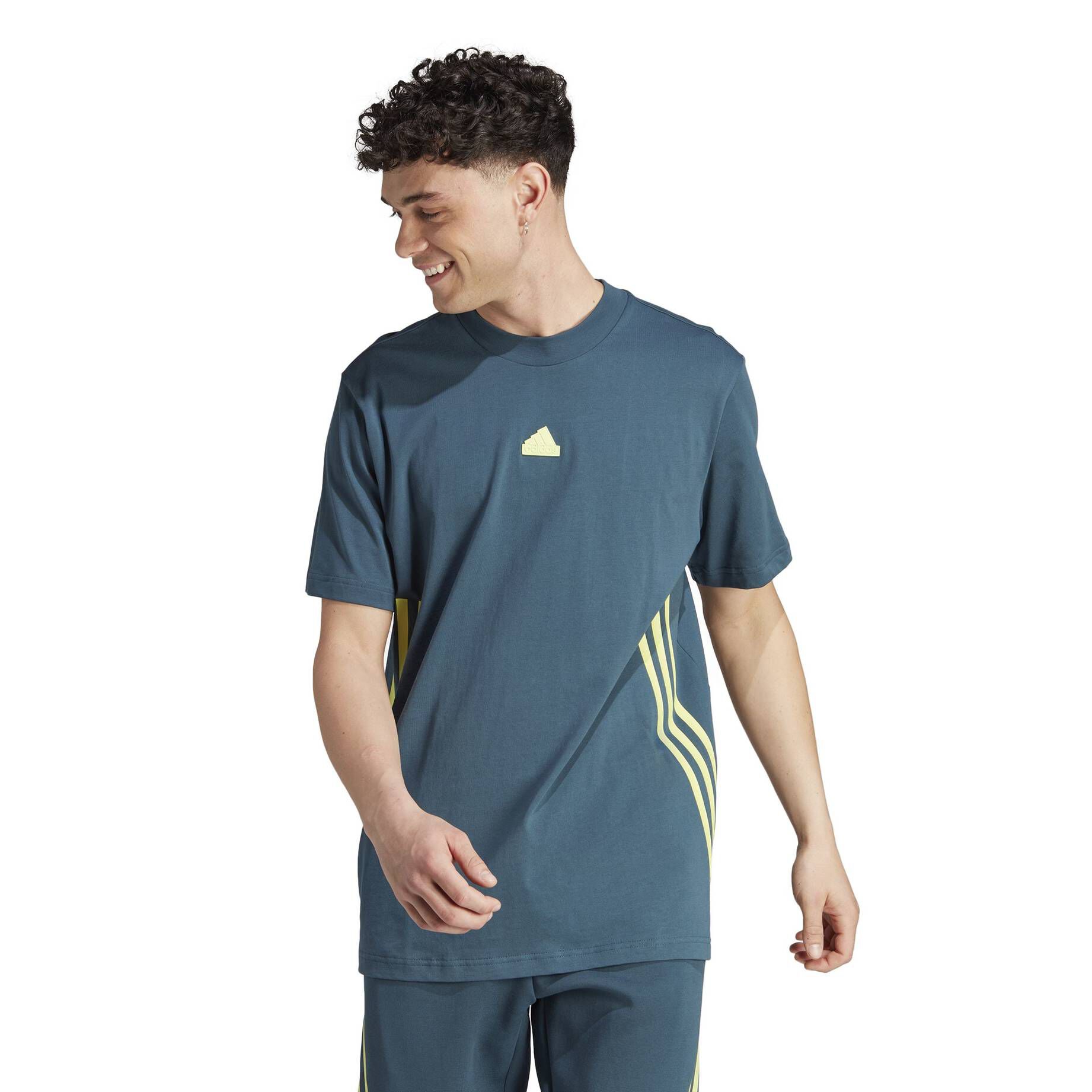 adidas Sportswear| Herren T-Shirt FUTURE ICONS 3 STRIPES TEE