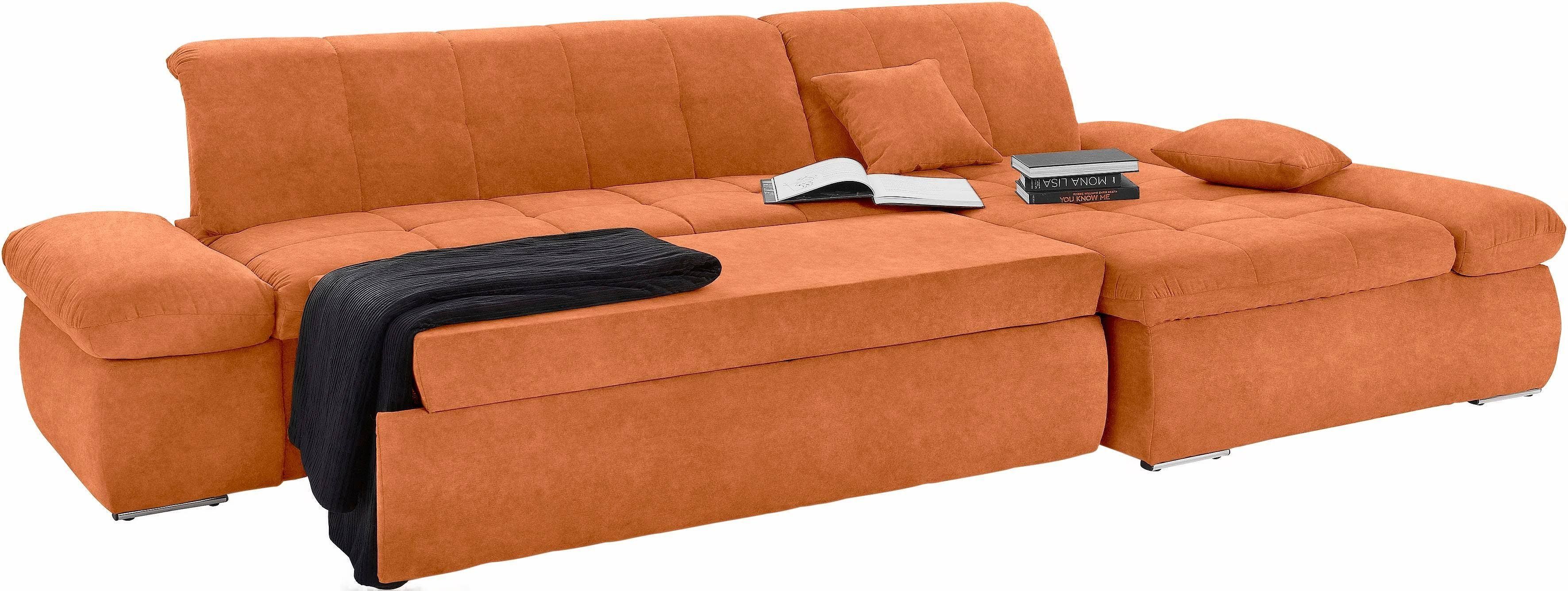 Ecksofa DOMO COLLECTION NMoric XXL B/T/H 300/172/80cm L-Form
