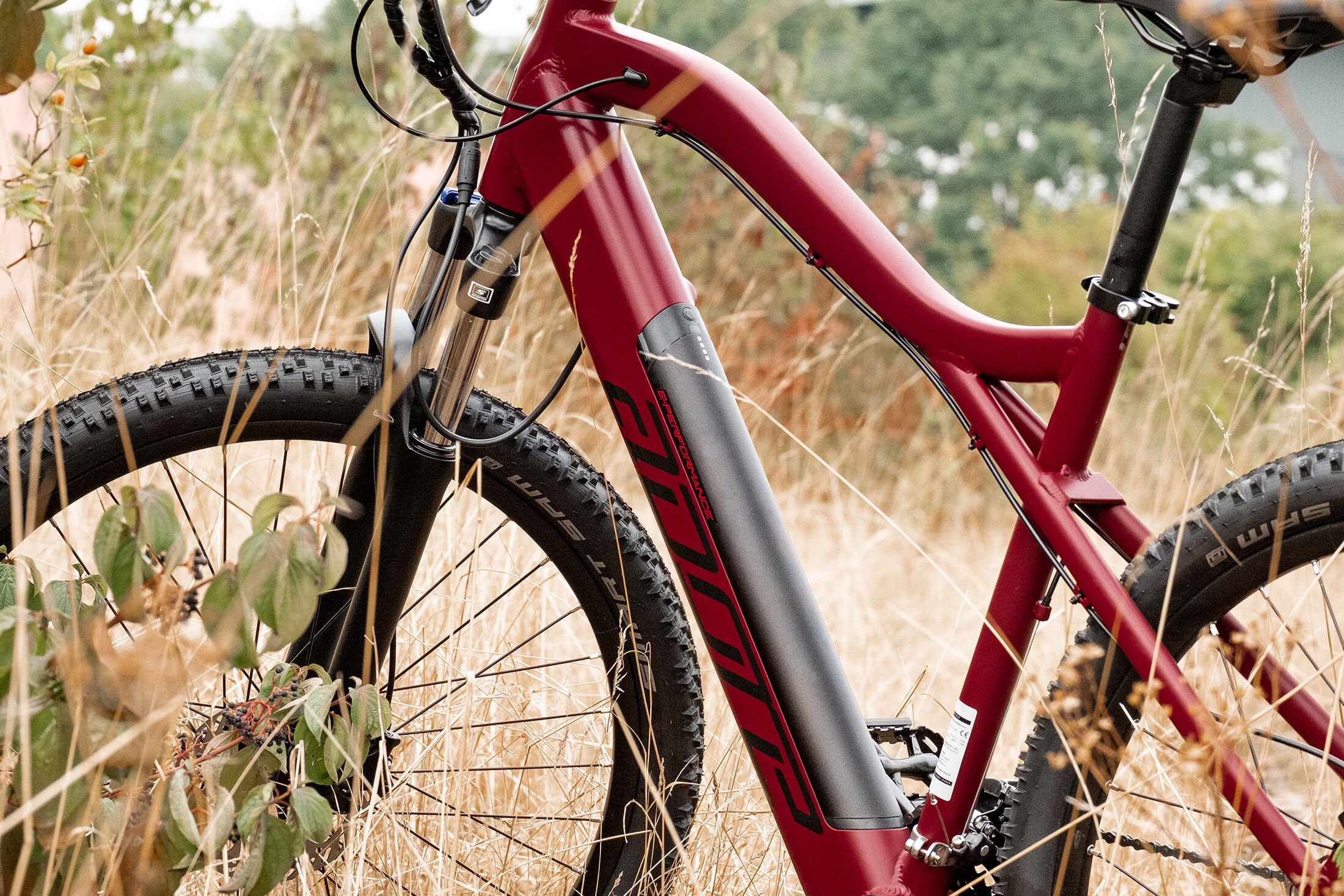 Adore E-Mountainbike 27,5'' Adore Enforce rot 250 Watt Li-Ion 36V/14 Ah/504 Wh