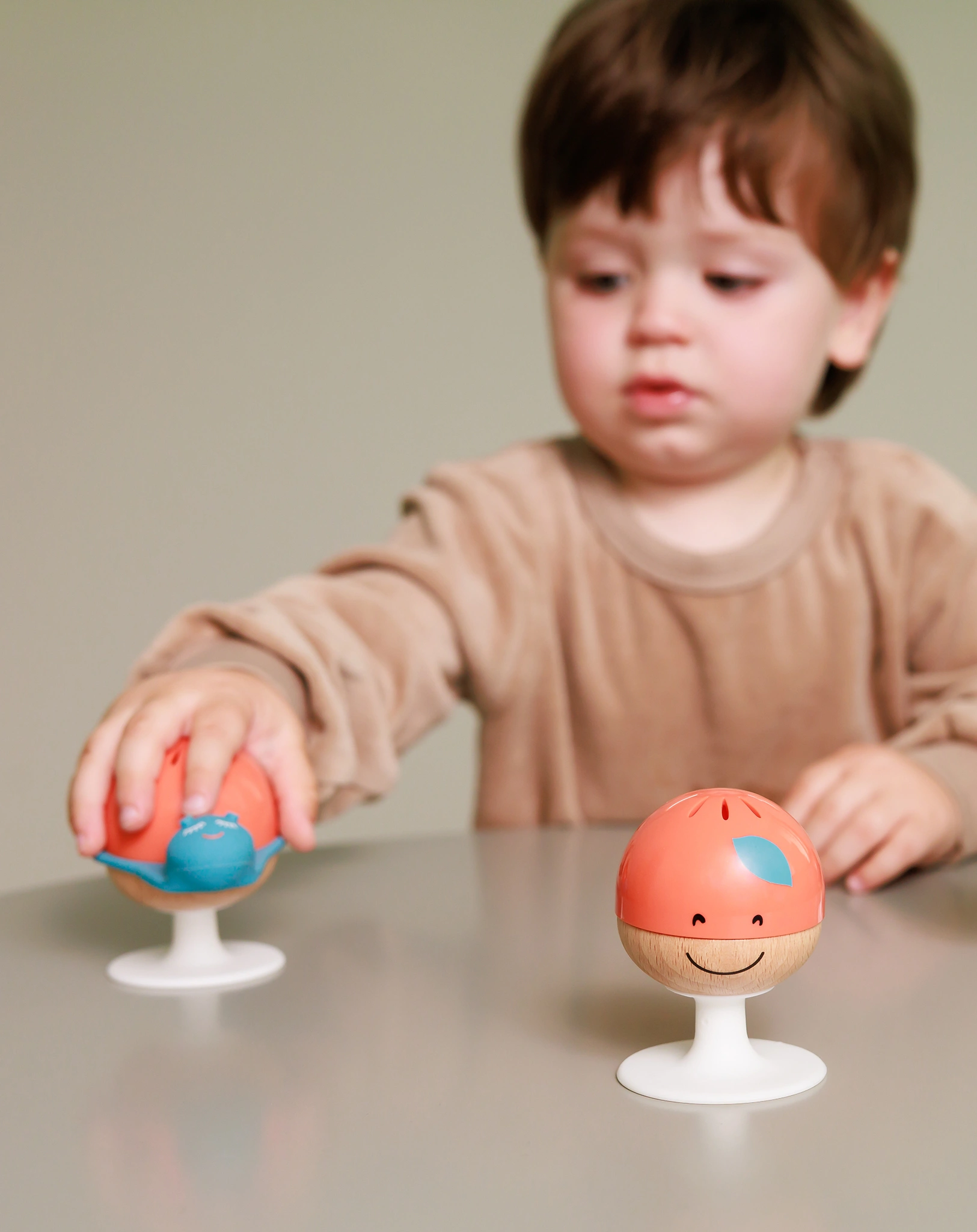 Saugnapfrasselset SNAIL, APPLE & BUG 3-teilig