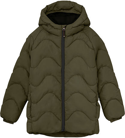 Color Kids Steppjacke - Quilted - Grape Leaf
