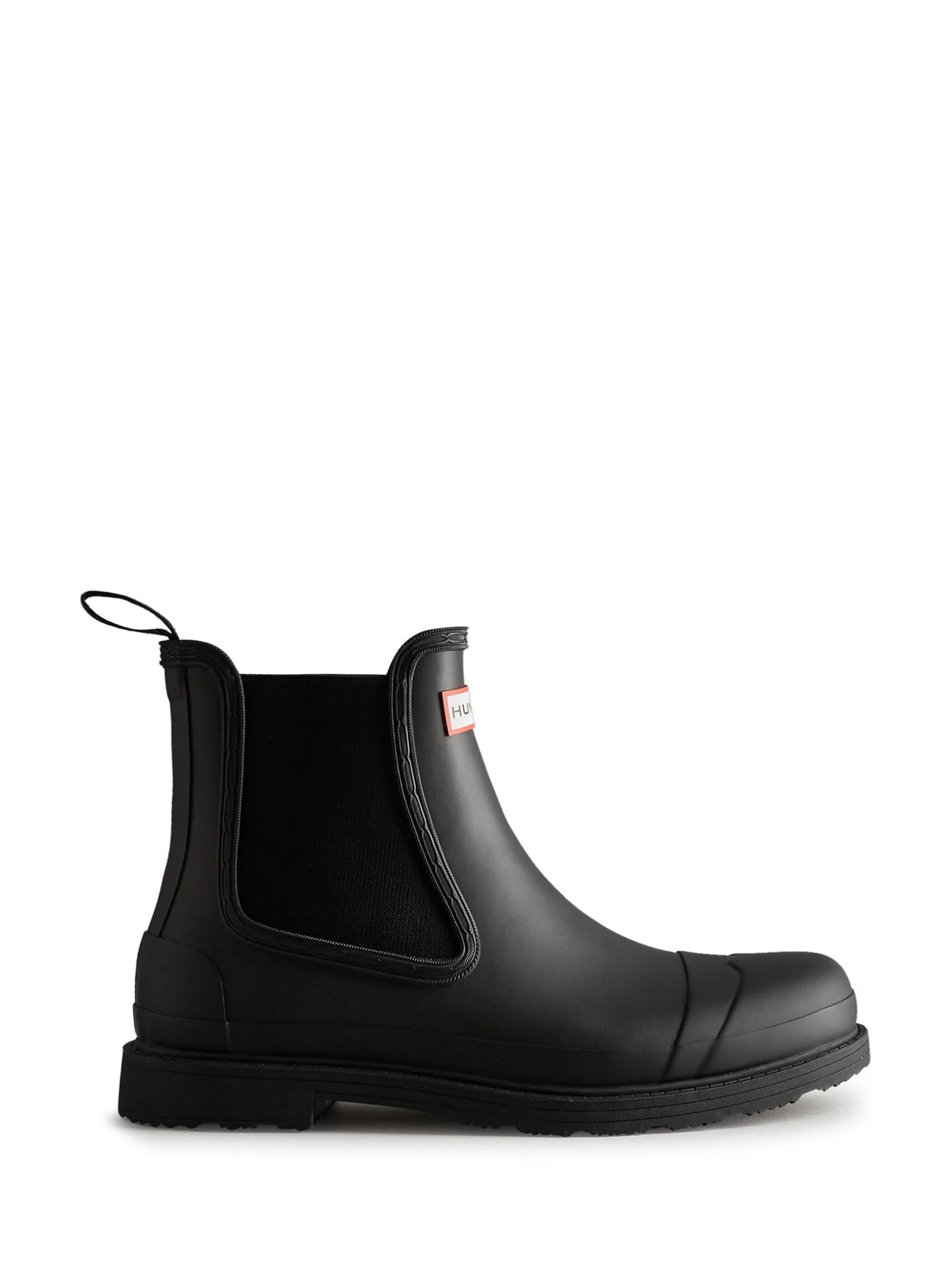 Hunter Commando Chelsea Black Boots
