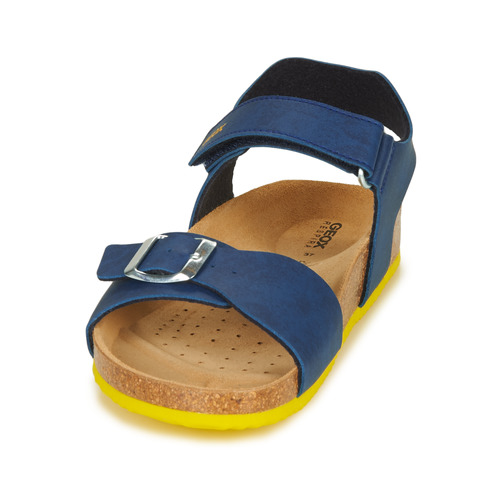 Geox - GHITA BOY - Bleu / Jaune