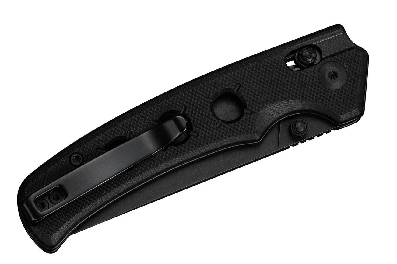 Civivi Noctis 24020C-1 Blackwashed Nitro-V, Black G10, zakmes