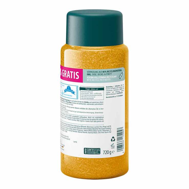 Kneipp Badekristalle Muskel Entspannung, 720 g