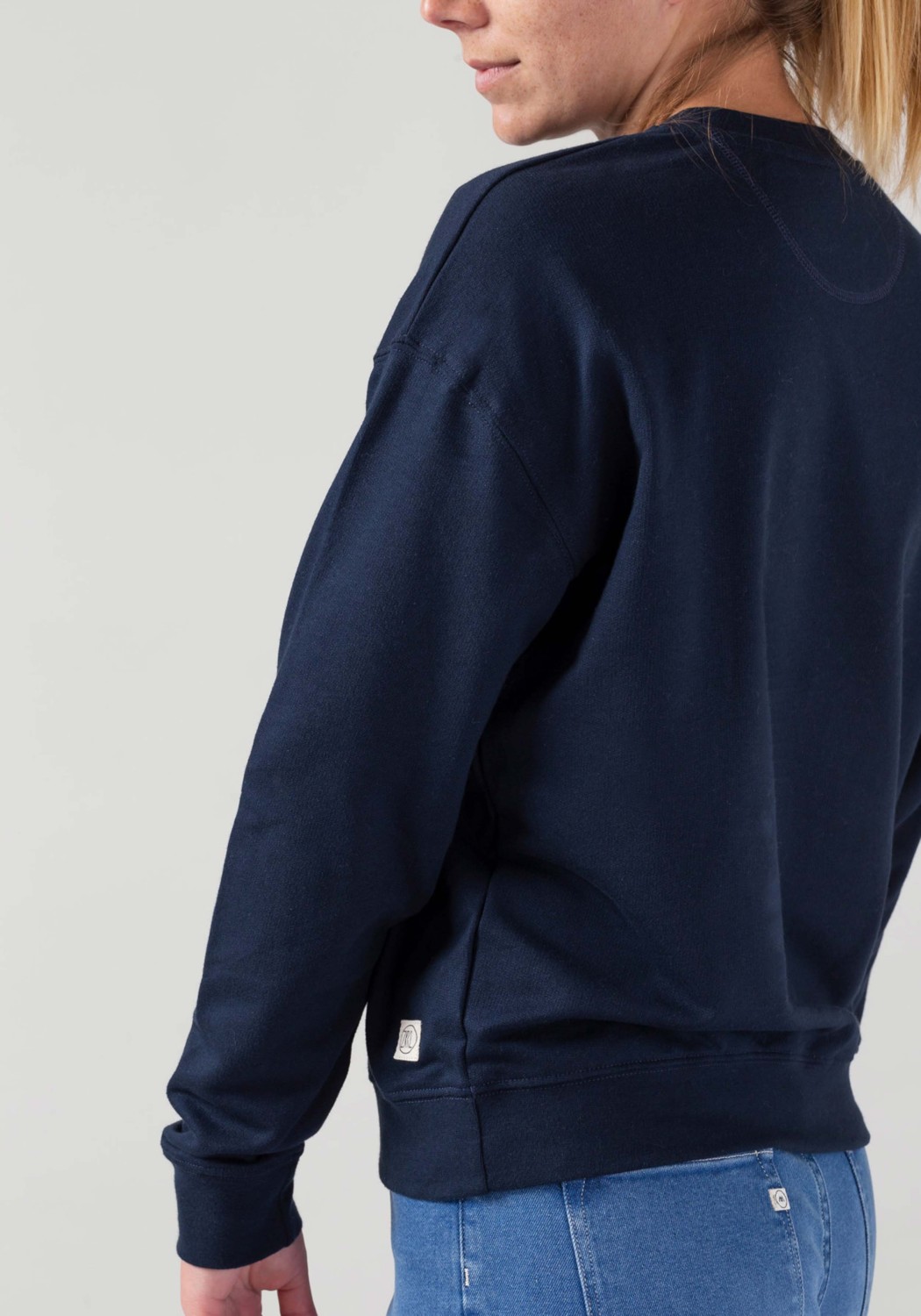 WE ARE ZRCL Damen-Sweater Basic Blue