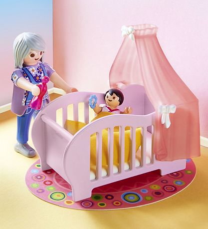 Playmobil Dollhouse - Babyv?relse - 70210 - 43 Dele