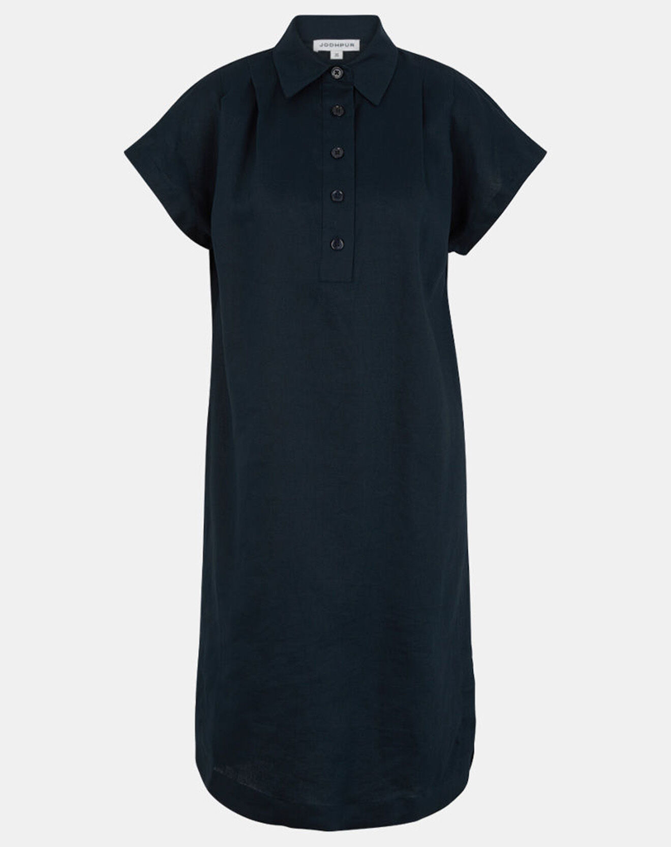 Jodhpur Robe droite Mava 100% Lin bleu nuit